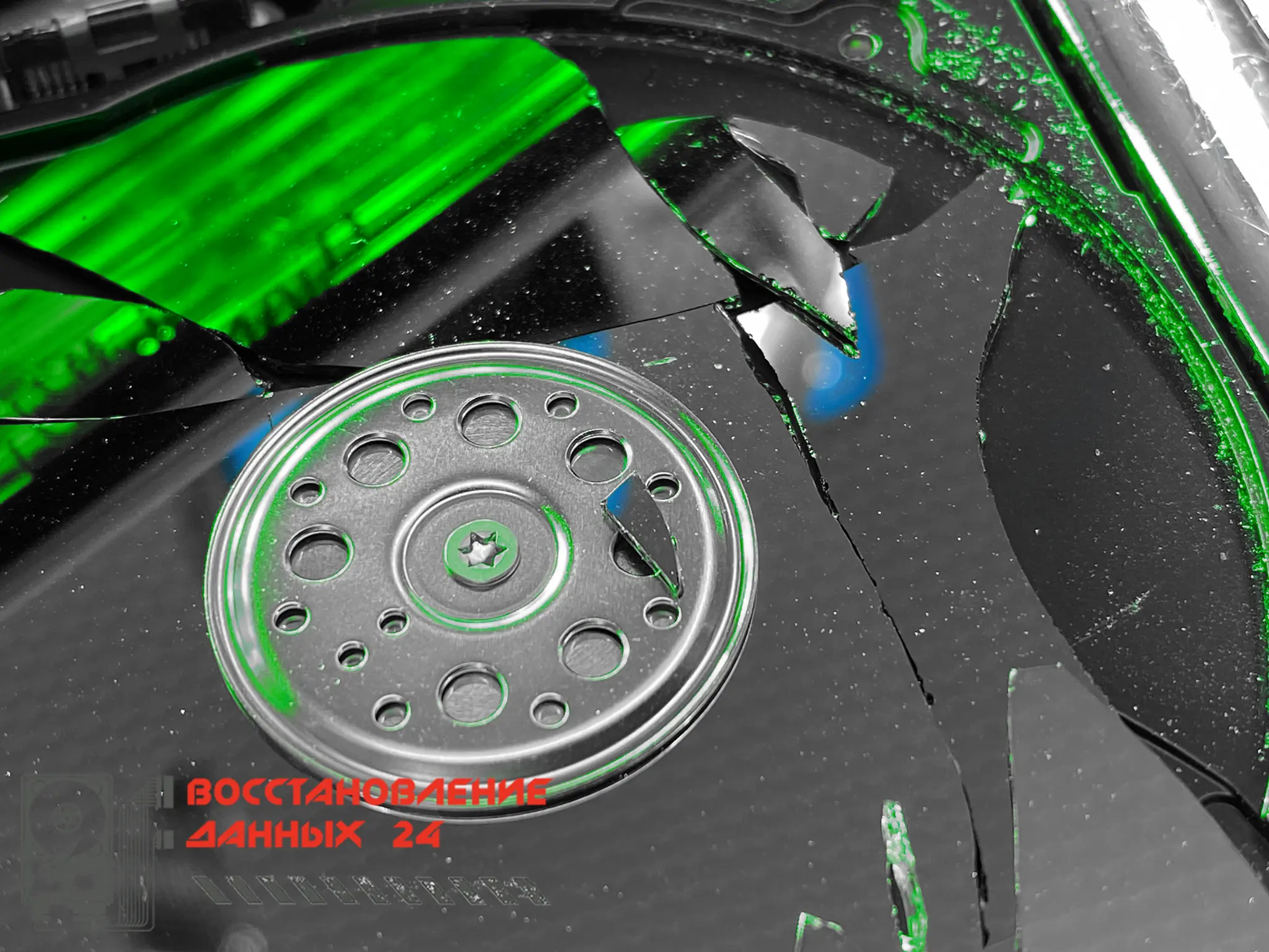 Жесткий диск Western Digital WD10SMZW-11Y0TS0 - после падения со стола!
